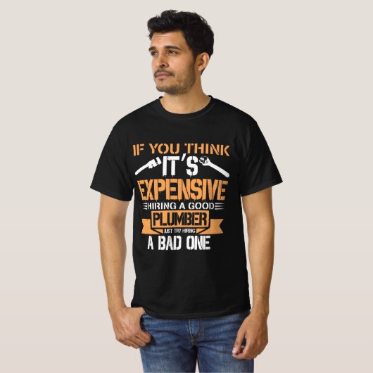Plumber Gift Idea Plumber Tシャツ (正面フル)