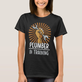Plumber In Training Pipe Plumbing Plumbers Pipefit Tシャツ