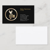 Plumber Plumbing Pipe Wrench  名刺 (正面/裏面)