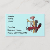 Plumber Revised Business Card 名刺 (正面)