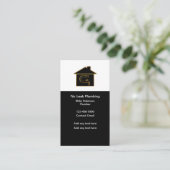 Plumber Upscale Vertical名刺 名刺 (スタンド正面)