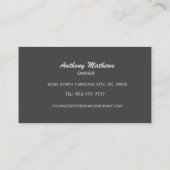 Plumbing Slogans名刺 名刺 (裏面)