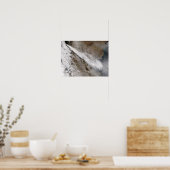 Plume from eruption of Chaiten volcano, Chile ポスター (キッチン)