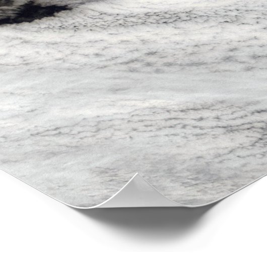 Plume from Okmok Volcano, Aleutian Islands ポスター (角)