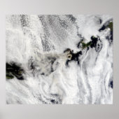 Plume from Okmok Volcano, Aleutian Islands ポスター (正面)