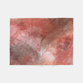Plume rouge フリースブランケット (正面(横))