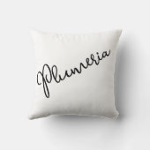 Plumeria クッション (裏面)