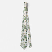 Plumeria Floral Tie ネクタイ (正面)