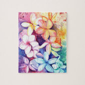 Plumeria Fun ジグソーパズル (縦)