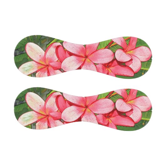 Plumerias pink 野球ボール (パネル)