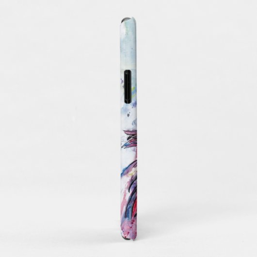 Plumes au rose Case-Mate iPhoneケース (裏面/右)