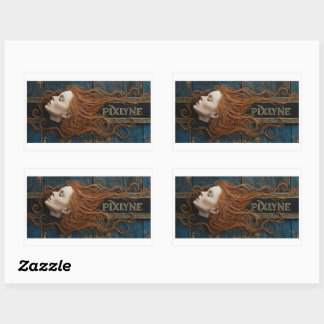 Plumita Voladora Sticker Sheet 長方形シール