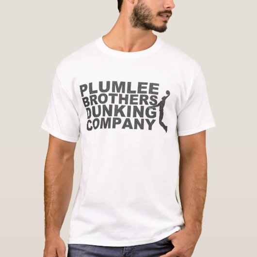 Plumlee Brothers Dunking Company Tシャツ (正面)
