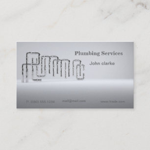 Plummingか貿易サービス業カード 名刺