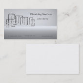 Plummingか貿易サービス業カード 名刺 (正面/裏面)