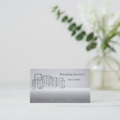 Plummingか貿易サービス業カード 名刺 (スタンド正面)