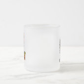 Plump Turkey, Cartoon農家トルコ， Mag フロストグラスマグカップ (中央)