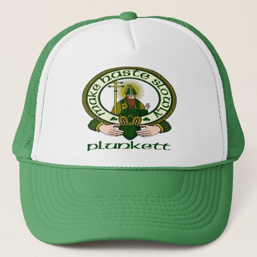 Plunkettの一族のモットーの帽子 キャップ (正面)