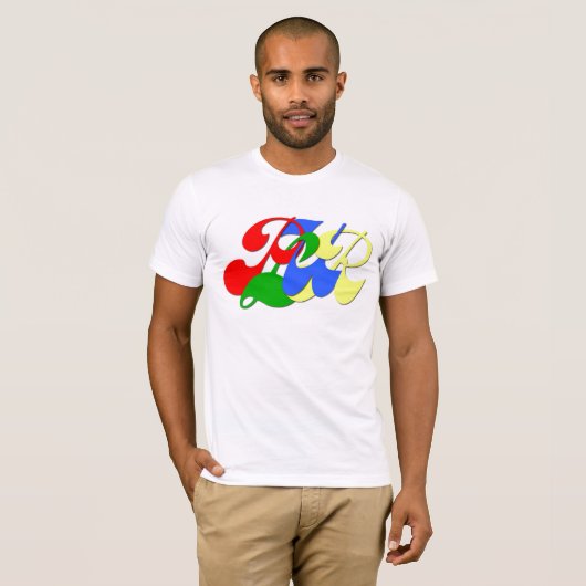 PLURメンズベラキャンバスTシャツ Tシャツ (正面フル)