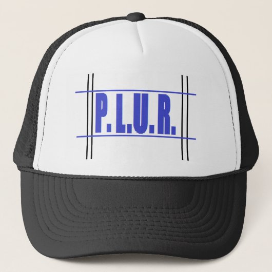 PLUR キャップ (正面)
