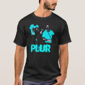 "PLUR " Tシャツ (正面)