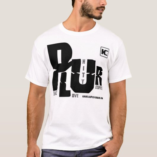 PLUR Tシャツ (正面)