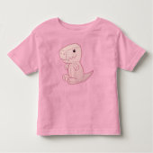 Plush Cute T-Rex トドラーTシャツ (正面)