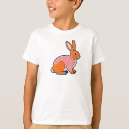 Plush Rabbit Illustration  Tシャツ