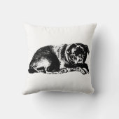 Plush Statement, Calm Art クッション (裏面)