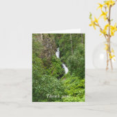 Plush Thunderbird Painterlyありがとう カード (黄色い花)