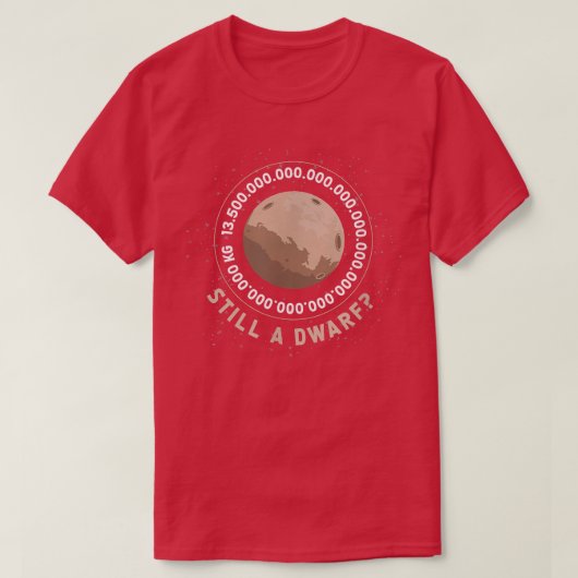 Pluto Dwarf Planet Science Teacher Space Nerds Plu Tシャツ (デザイン正面)