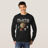 Pluto Found New Friends Eris Haumea Makemake Ceres Tシャツ (正面フル)