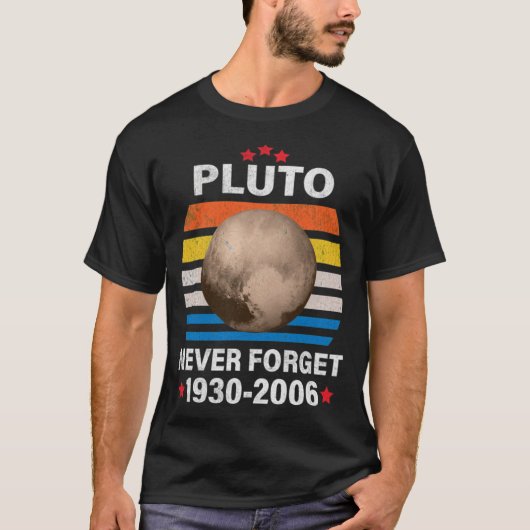Pluto Never 忘れ Gift Pluto Never Never - Tシャツ (正面)