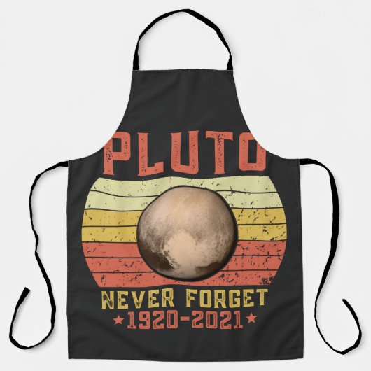 pluto NEVER FORGET エプロン (正面)