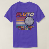 Pluto Never Forget 1930-2006 Tシャツ (デザイン正面)