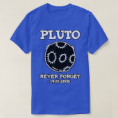 Pluto Never Forget 1930-2006 Tシャツ (デザイン正面)