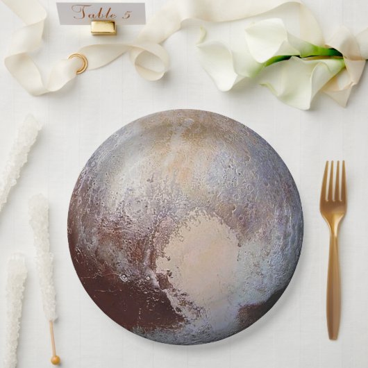 Pluto paperplate from the Cosmic Party Collection  ペーパープレート (ウェディング)
