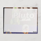 Pluto Vintage Travelポスターを参照 ポストカード (裏面)