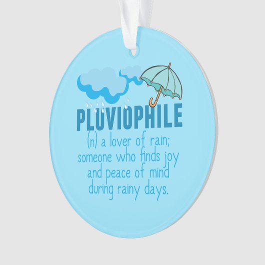 Pluviophile オーナメント (正面)