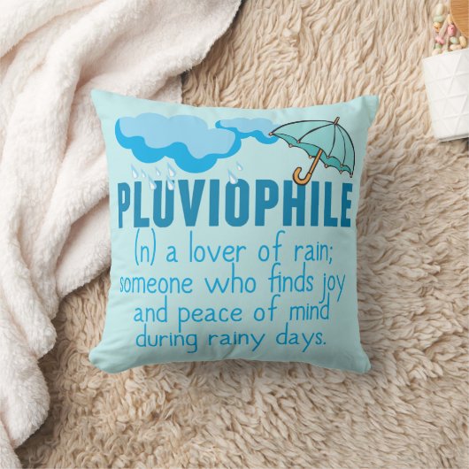 Pluviophile クッション (ブランケット)