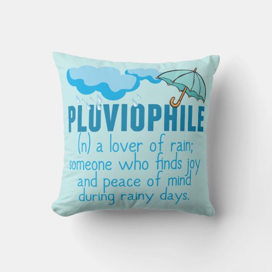 Pluviophile クッション (正面)