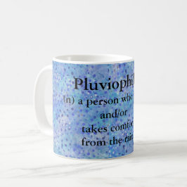 Pluviophile -雨恋人のマグ コーヒーマグカップ