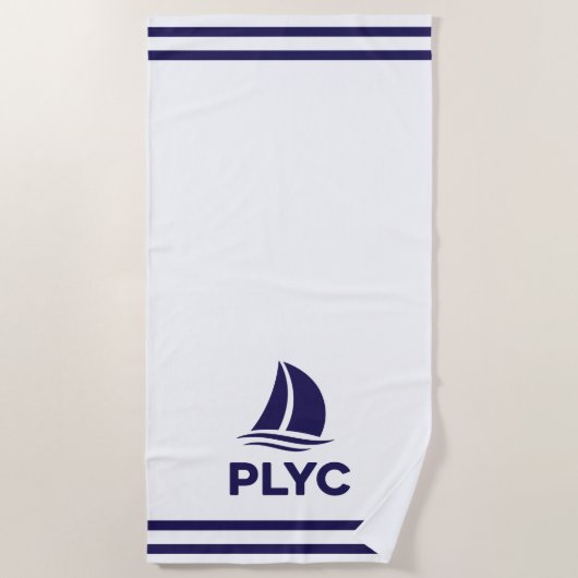 PLYC ビーチタオル (正面)
