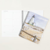 Plymought Lighthouse Watercolor プランナー手帳 (ディスプレー)