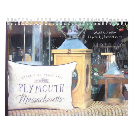 Plymouth Massachusetts Calendarのシーン カレンダー (カバー)