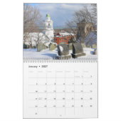 Plymouth Massachusetts Calendarのシーン カレンダー (1月 2027)