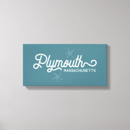 Plymouth Massachusetts Stretted Canvas Print キャンバスプリント