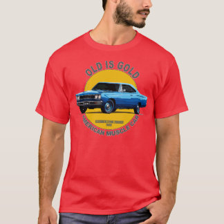 Plymouth Road Runner American Muscle 60s 70s Old i Tシャツ