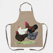 Plymouth Rock Quartet エプロン (正面)