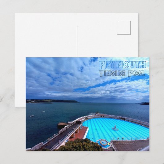 Plymouth - Tinside Pool ポストカード (正面/裏面)